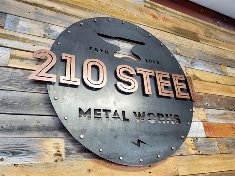 metal art signs